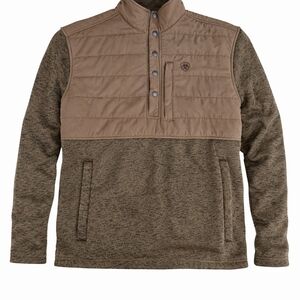 Ariat Brown Two-Tone Pullover Sweater